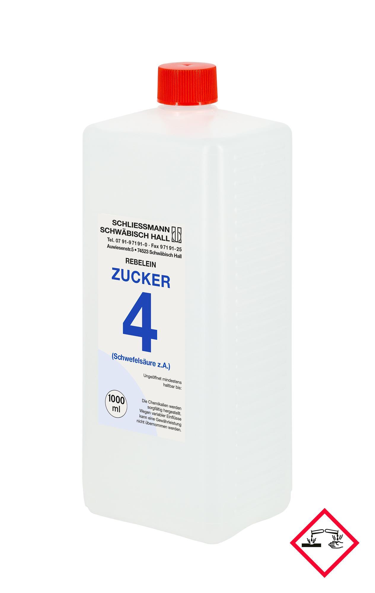 Rebelein-Lösung Zucker 4 (1000 ml)