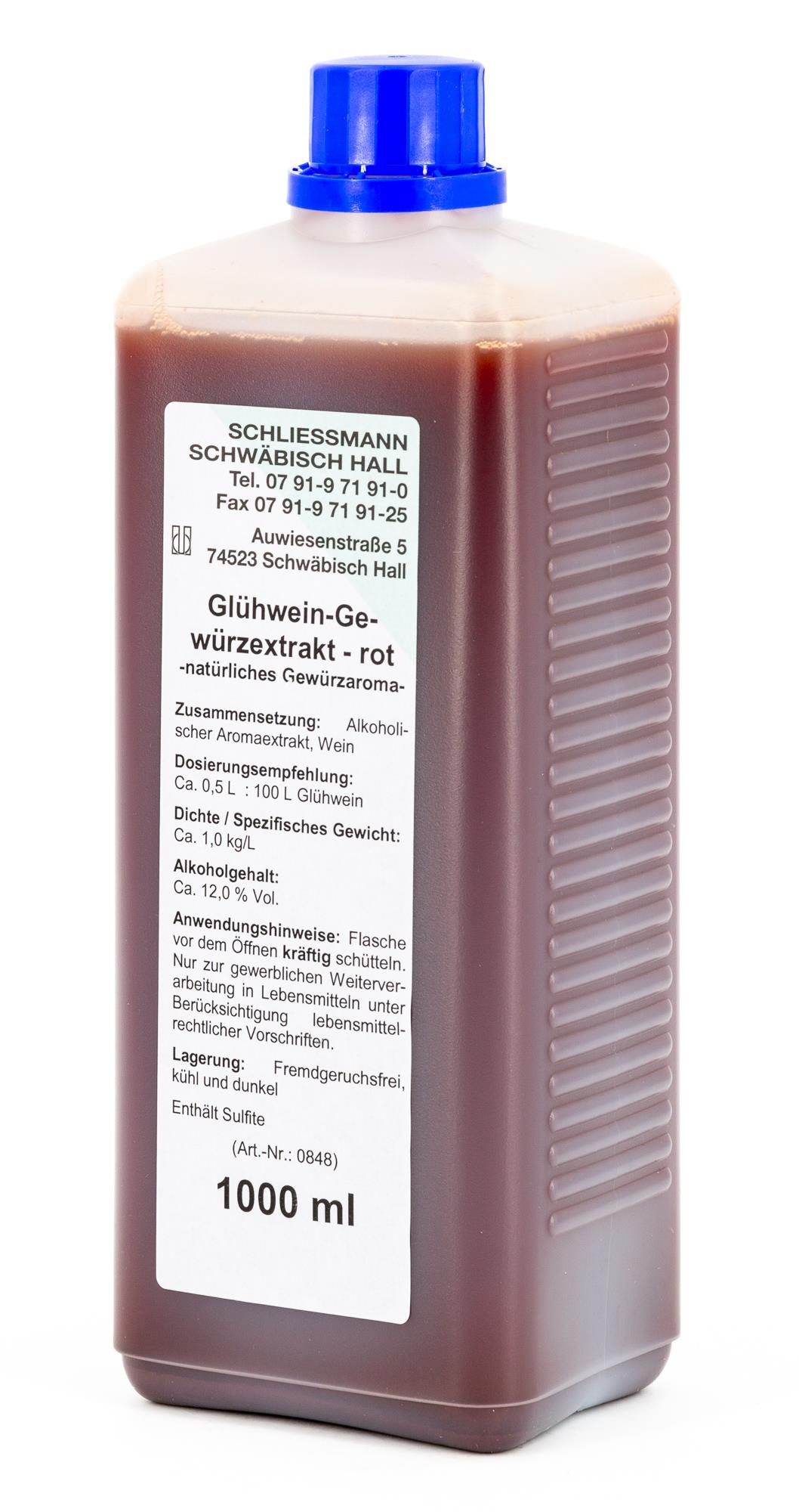 Glühwein-Gewürzextrakt rot (1 kg)