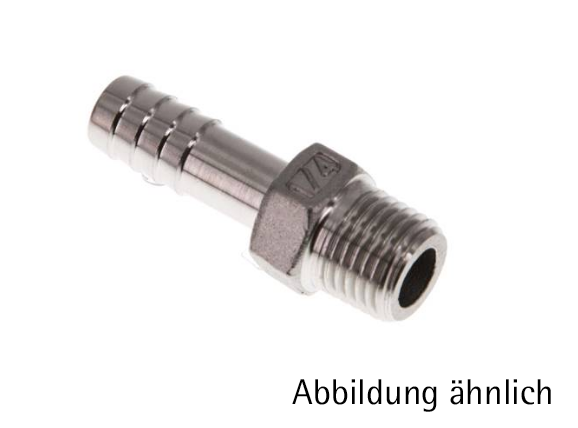 Verschraubung 1/4¨ AG/6 mm VA