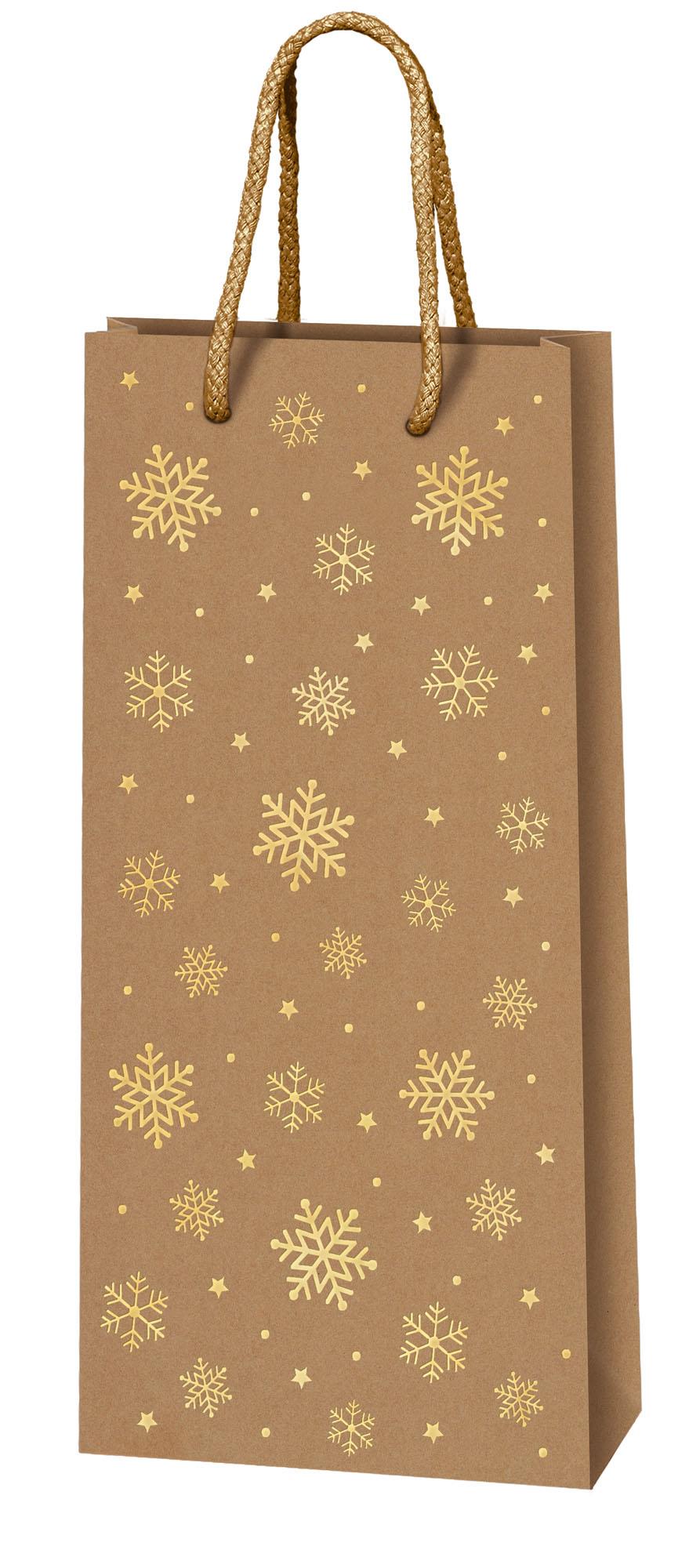 Tüte Kraftpapier Goldkristall 2 Fl.