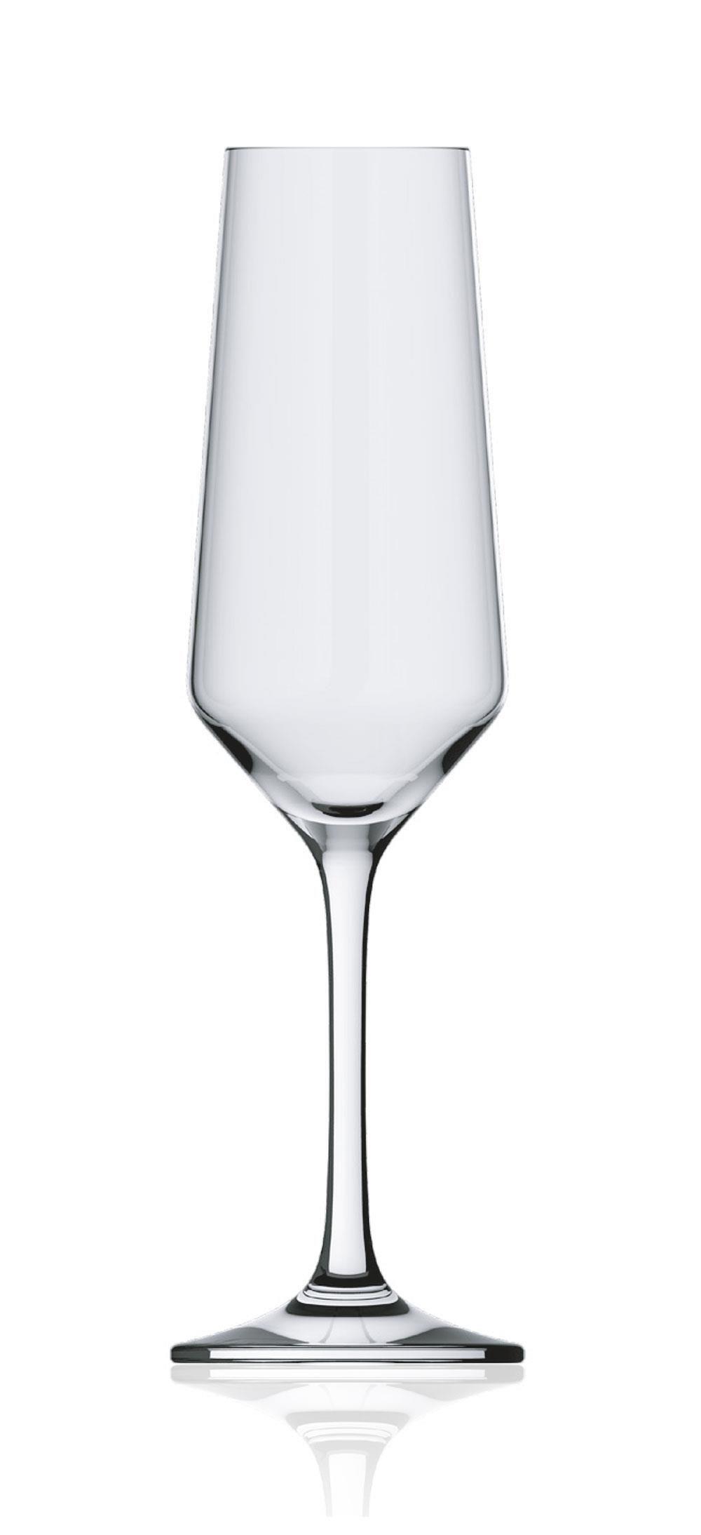 Sektkelch Harmony mit Eiche 0,1 l.