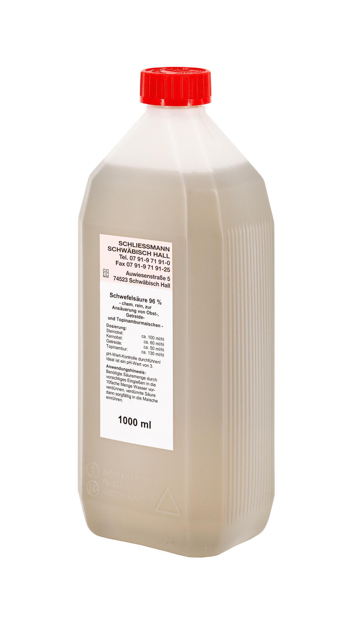 Schwefelsäure chemisch rein (1000 ml)