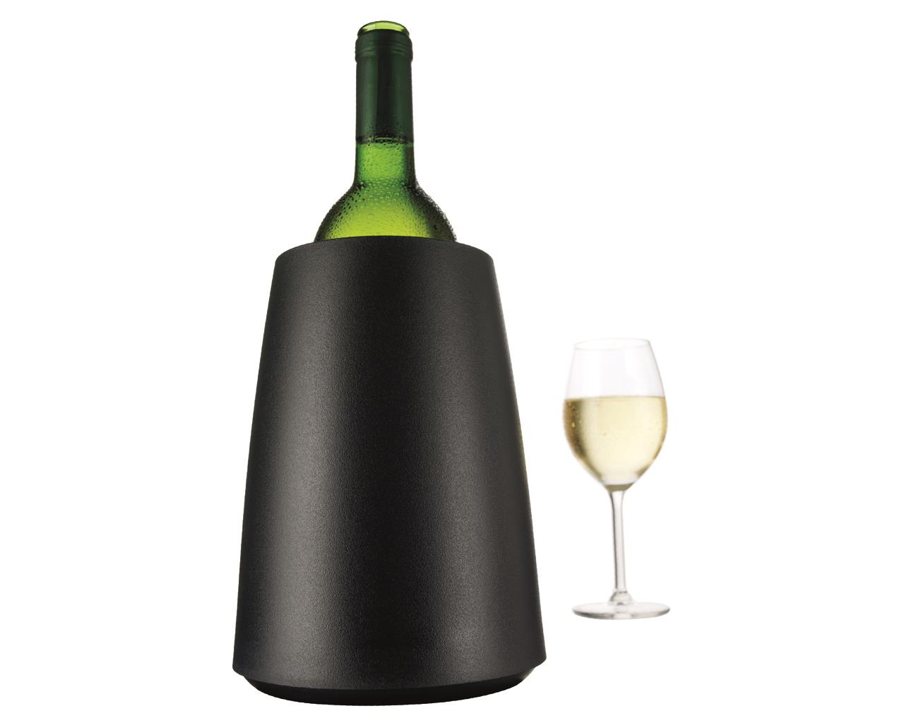 Vacuvin Weinkühler Elegant Schwarz