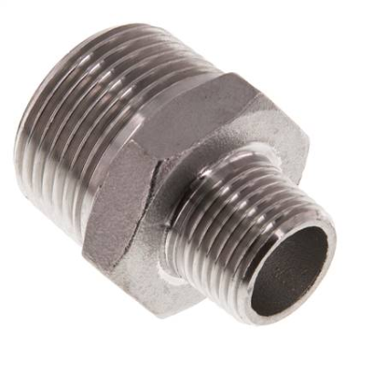 Nippel reduziert 1¨ RA- 1/2¨ RA VA