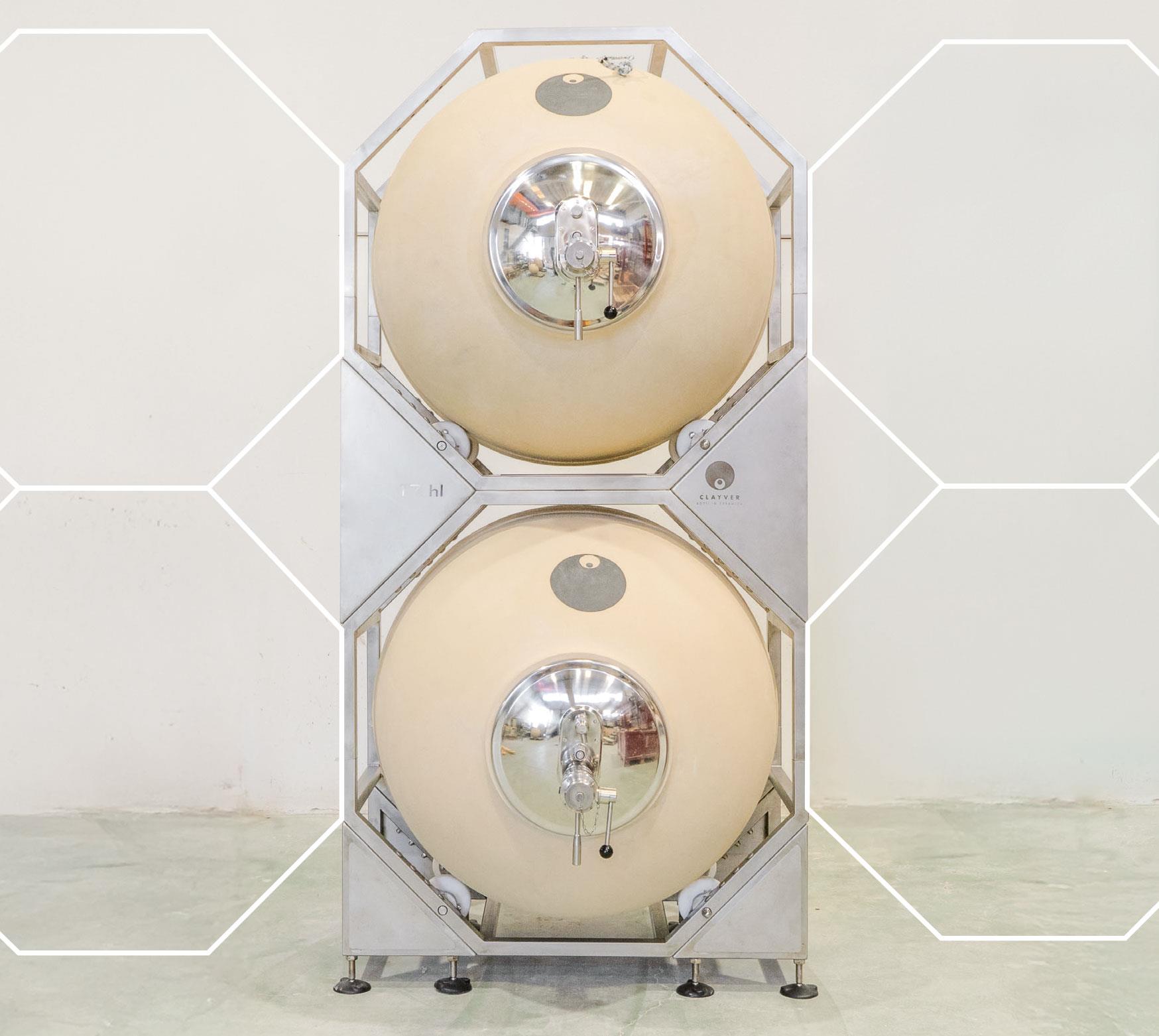 CLAYVER Winery Sys. 2x 850 l Atlante 2/2