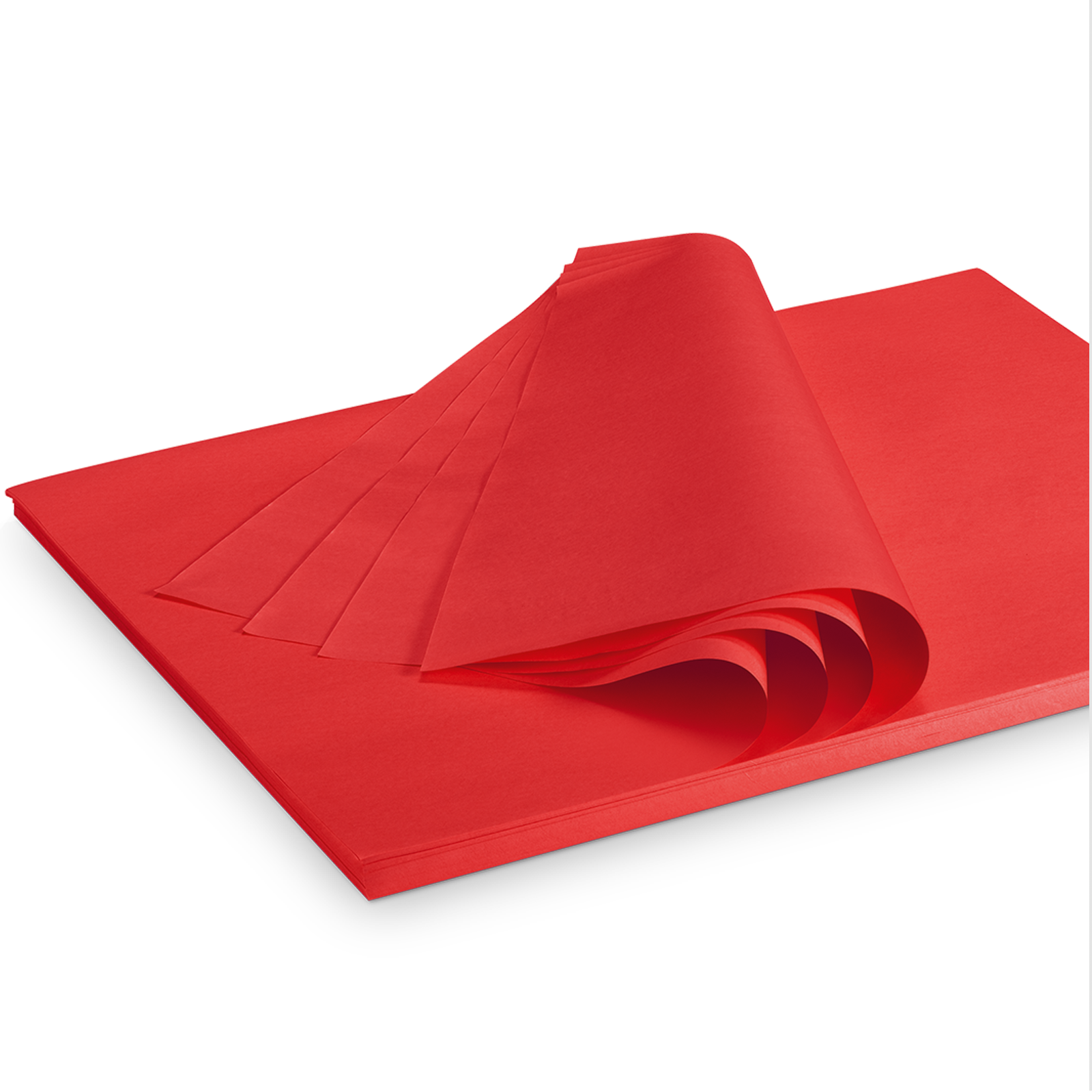 Flaschenseide Rot Uni