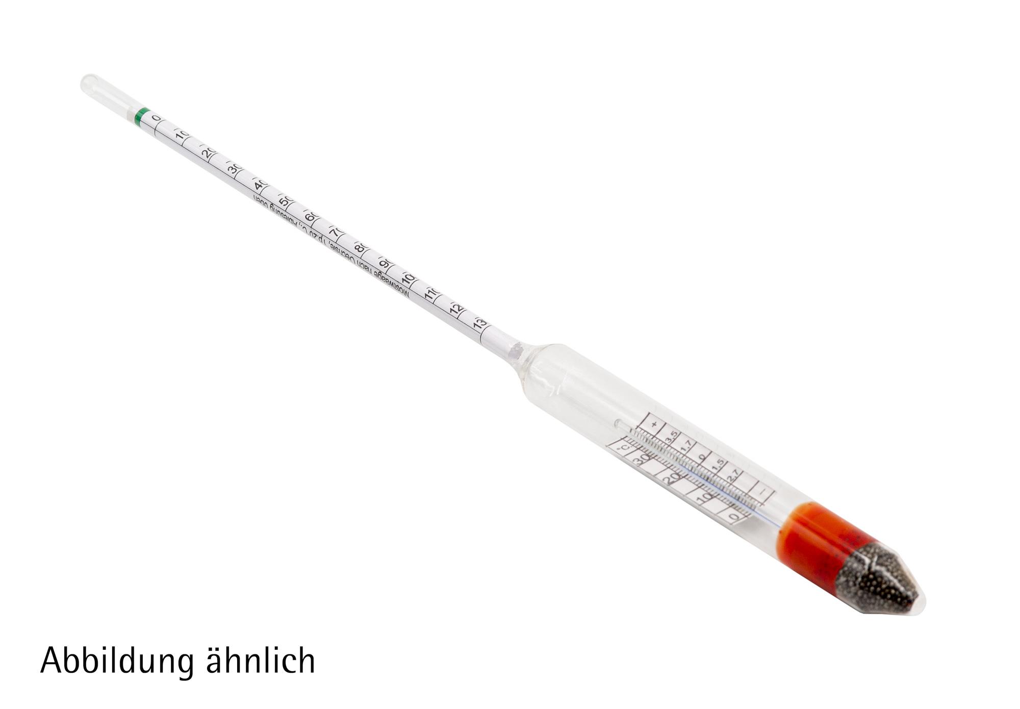 Mostwaage 0-130 °Oe MIT Thermometer