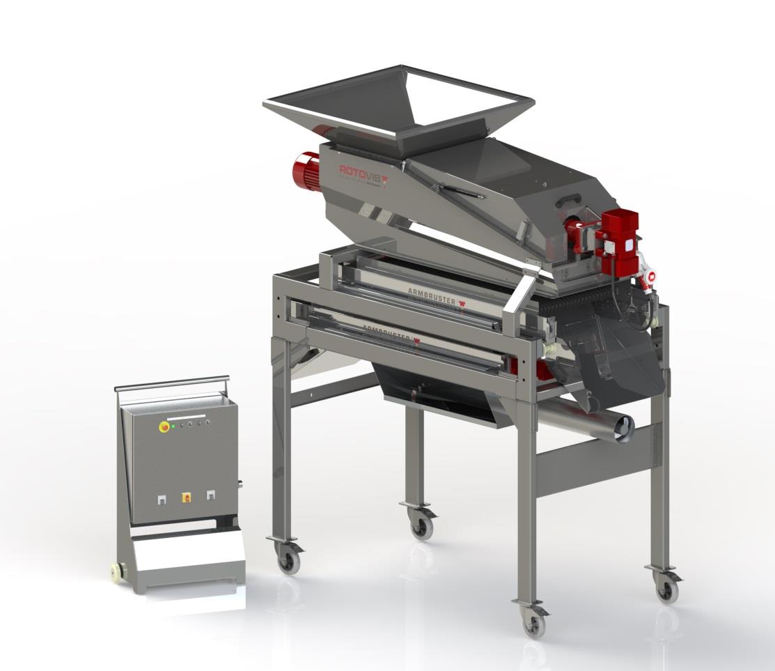 Abbeermaschine Rotovib 10 - 2RS