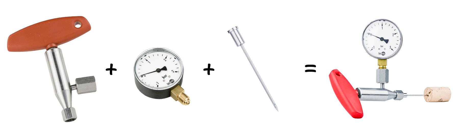 Basis zu CO2-Druckprüfer FM-CO 10