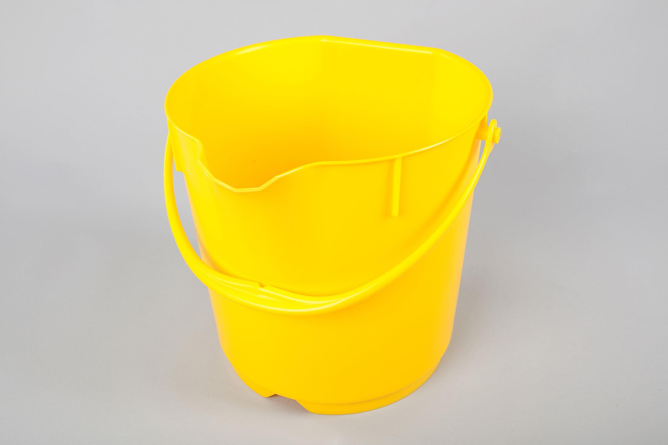 Eimer mit Griff 15l Gelb