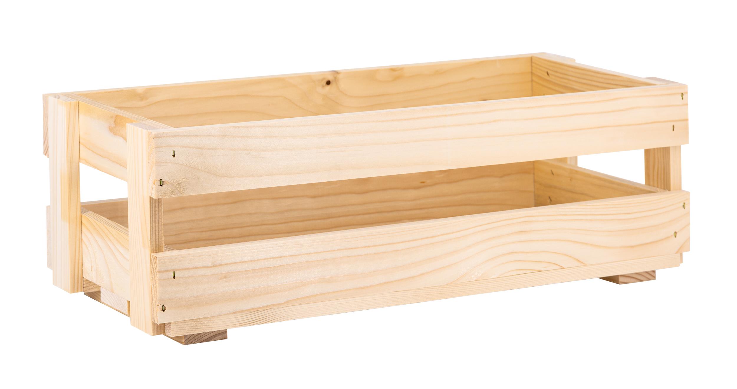 Geschenksteige Holz  6 x 0,75 l.