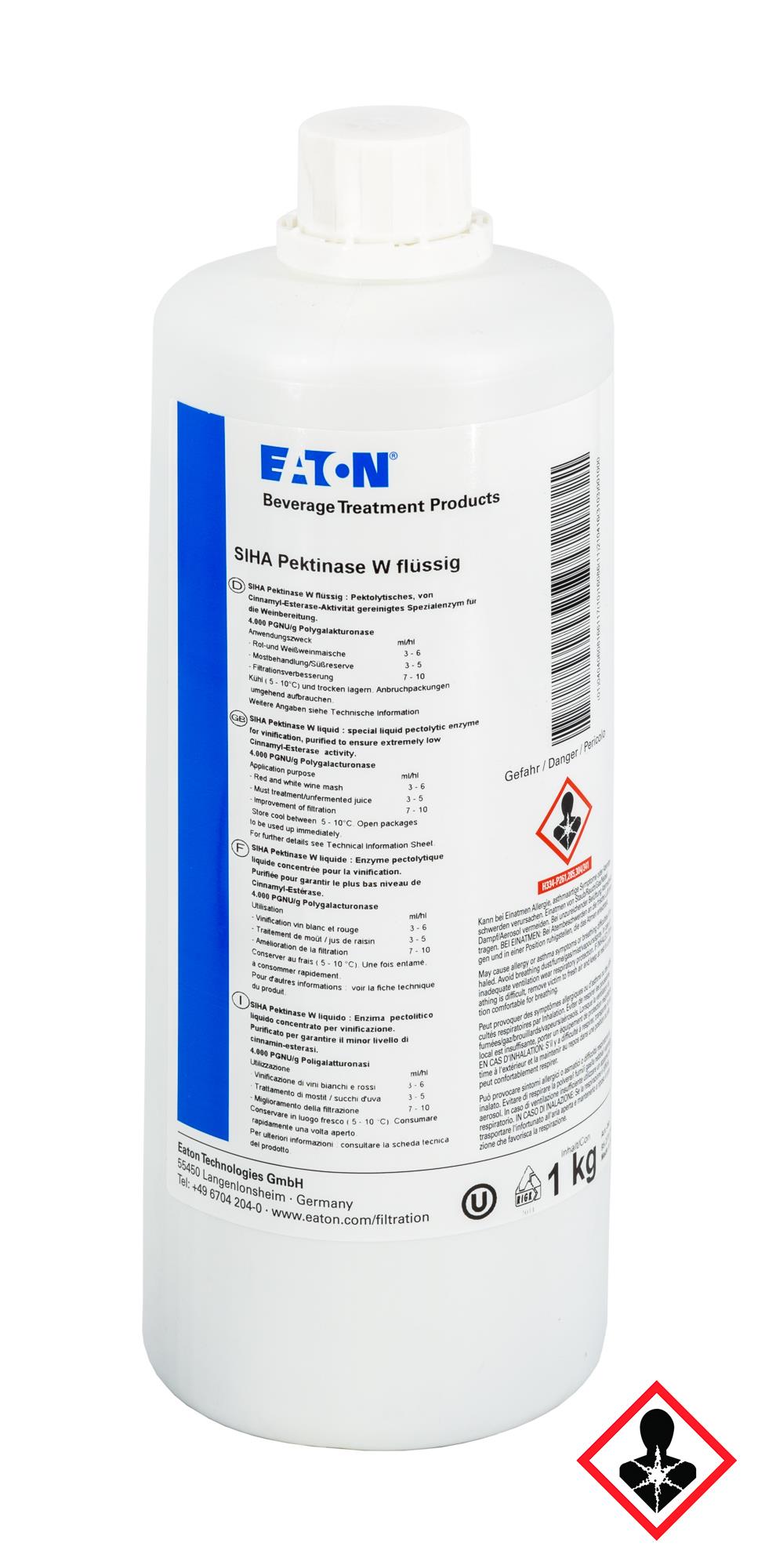 EATON-SIHA Pektinase W flüssig (1 kg)