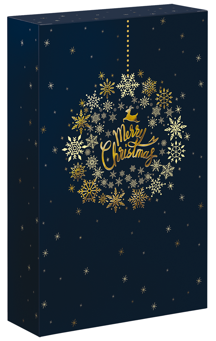 Faltschachtel Christmas Ball 3 Fl.