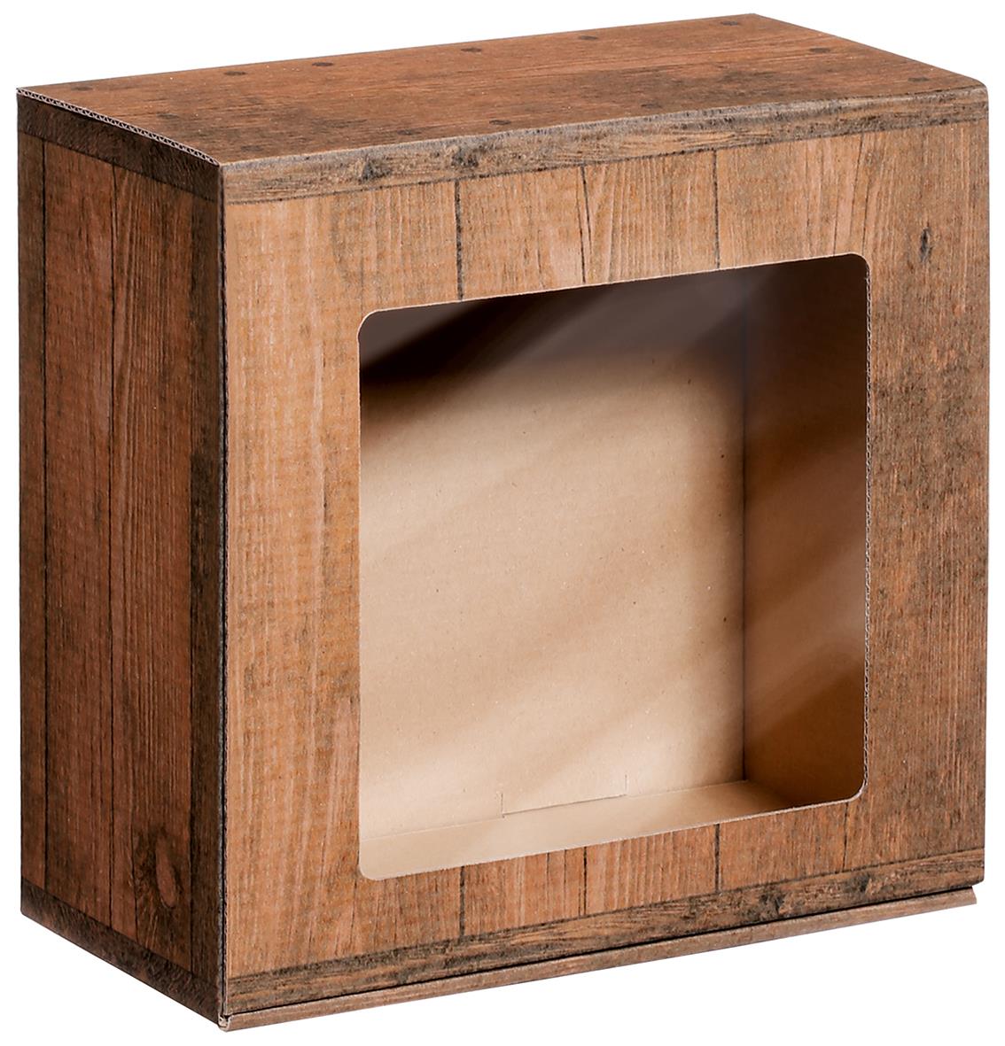 Geschenkbox Vintage Mittel Fenster