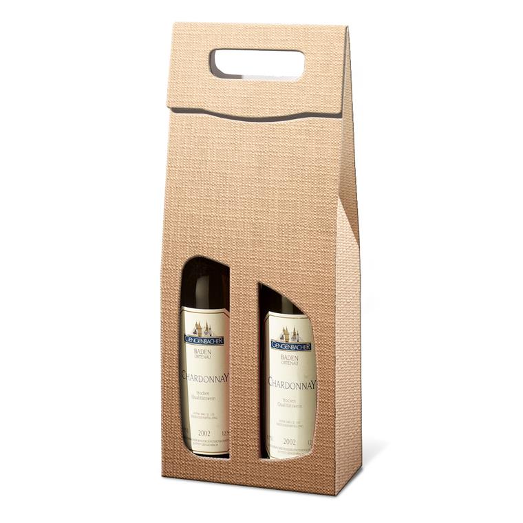 Tragekarton Strukt. Royal Metallic 2 Fl.