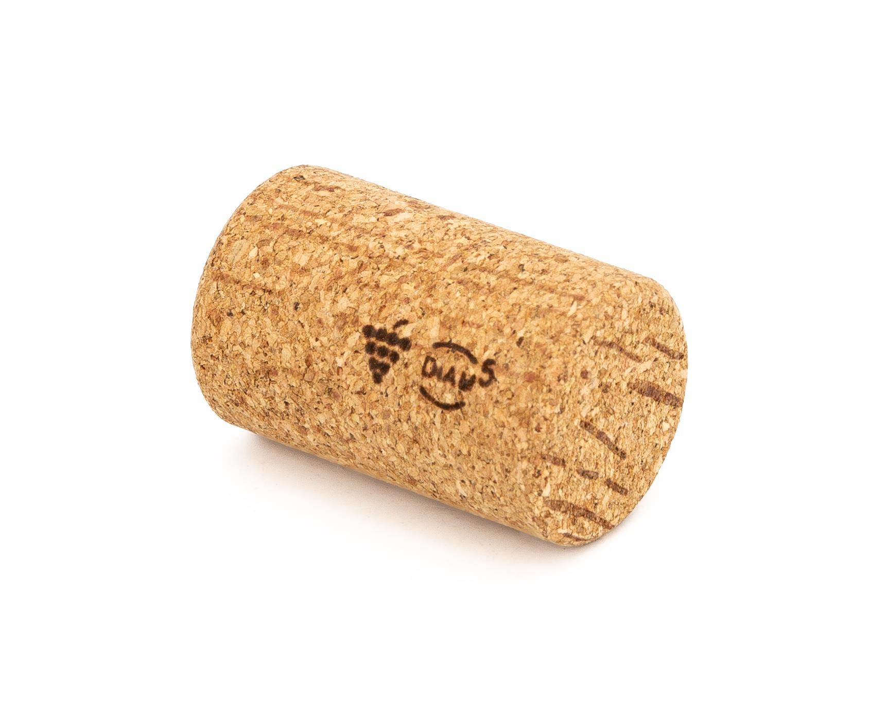 Diam 5 Kork Tradition 38x24,2mm dunkel