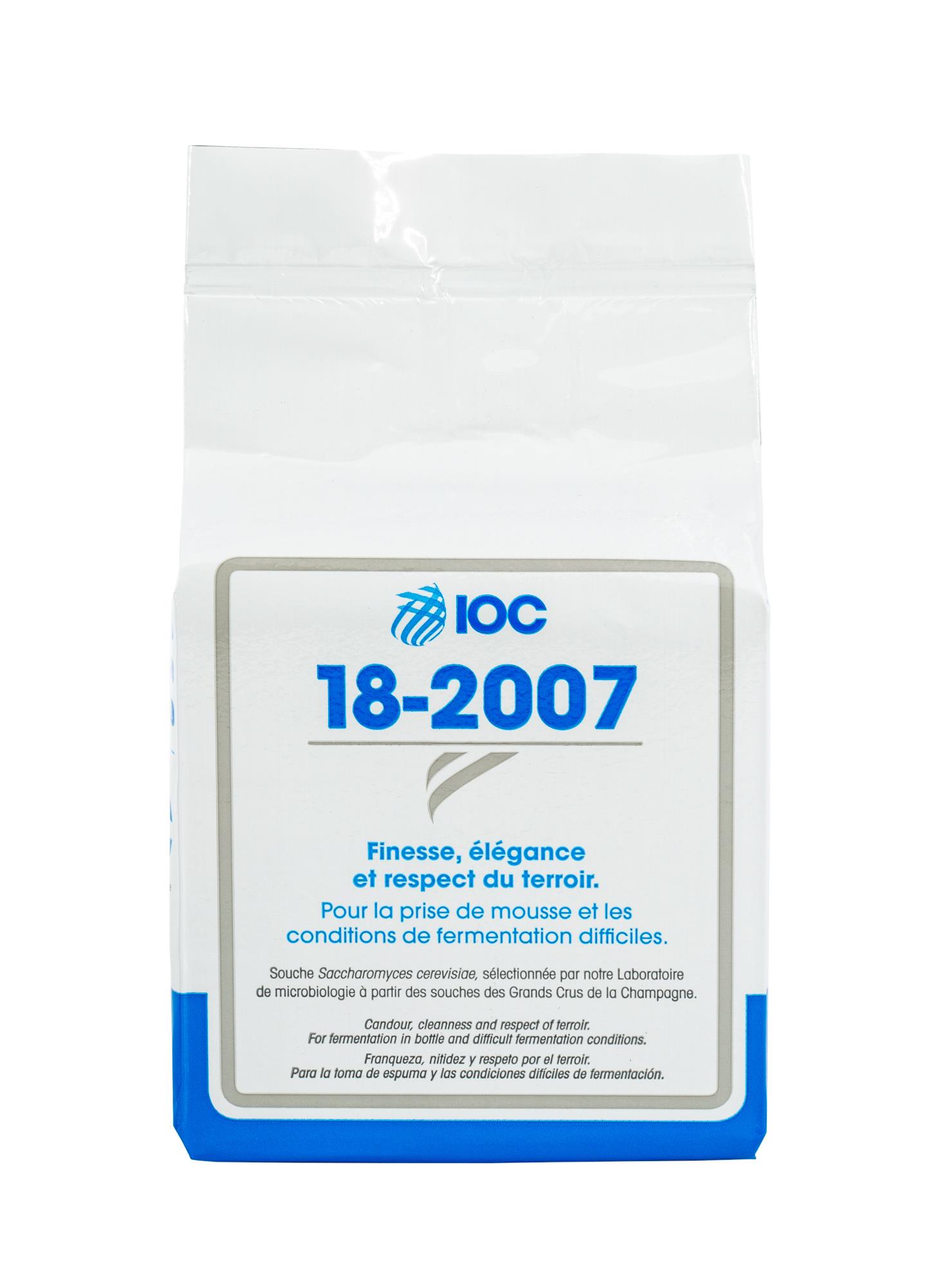 IOC 18-2007 - Champagnerhefe (0,5 kg)