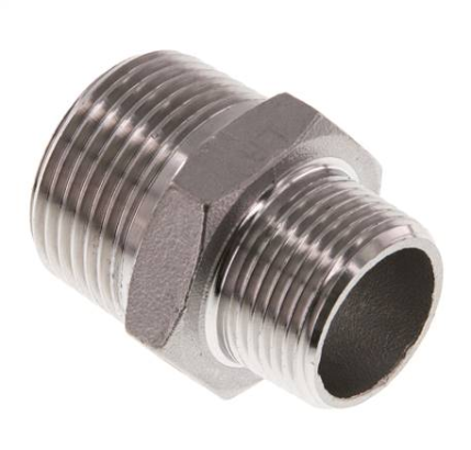 Nippel reduziert 1¨ AG-3/4¨ AG VA