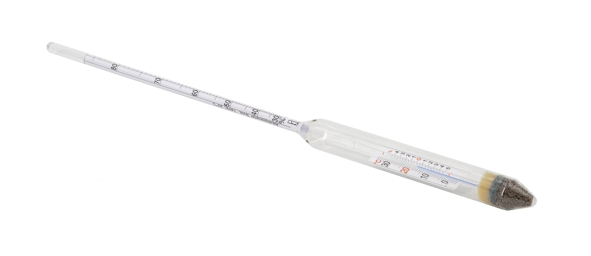 Alkoholometer 30-85:1 % vol MIT Therm.