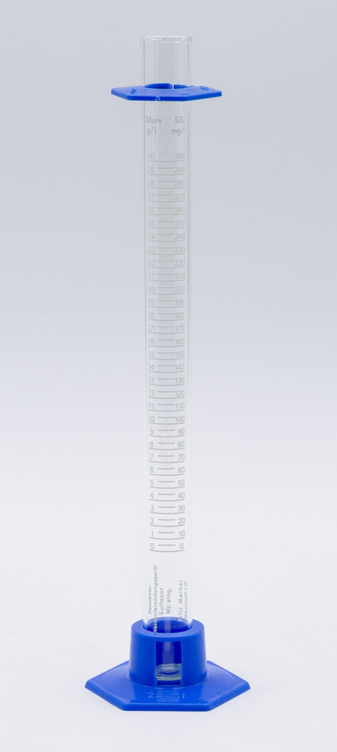 SULFACOR®-Titrierzylinder 30 g/l Säure