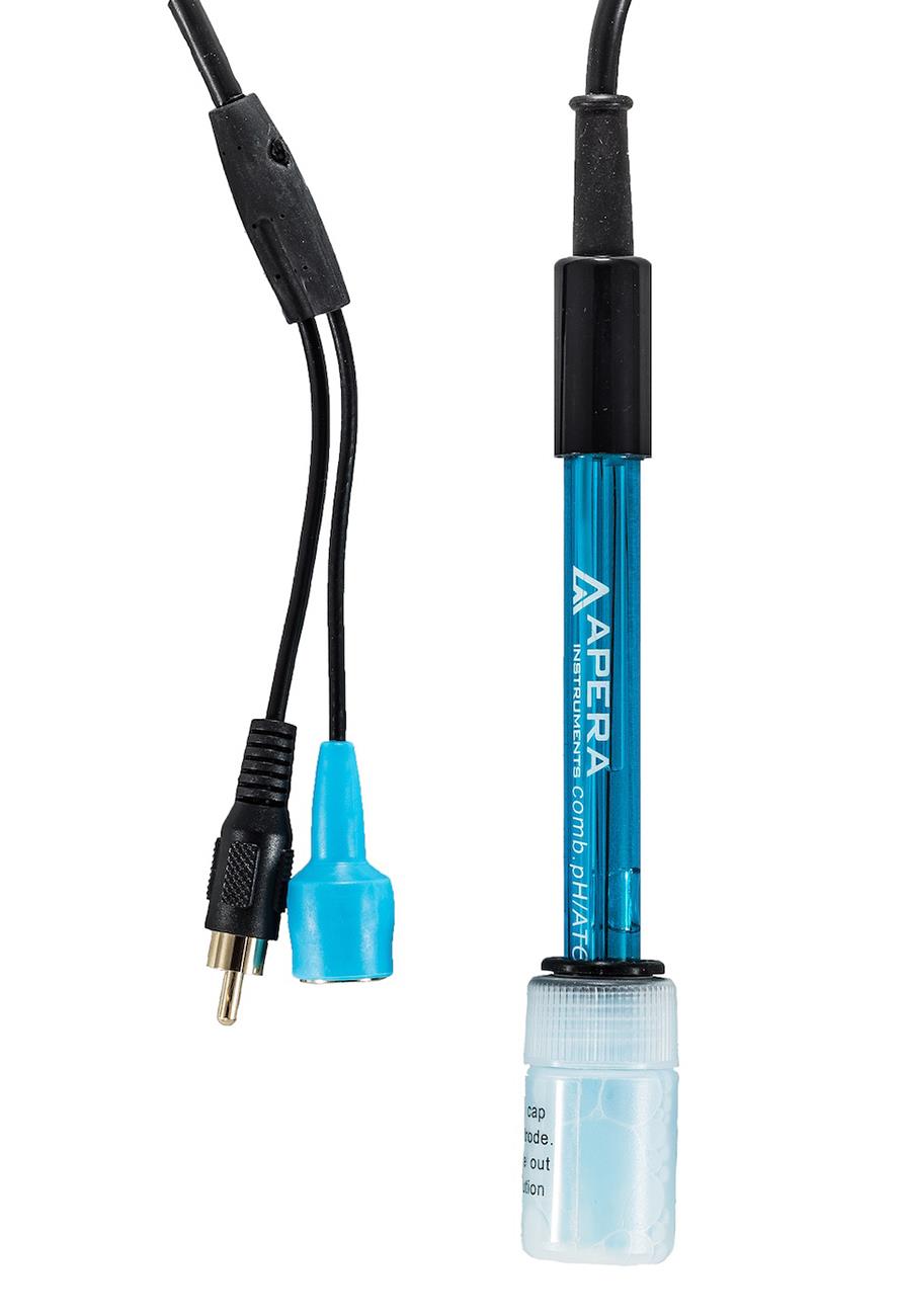 Apera-pH/Temperatur-Elektrode 201T-F