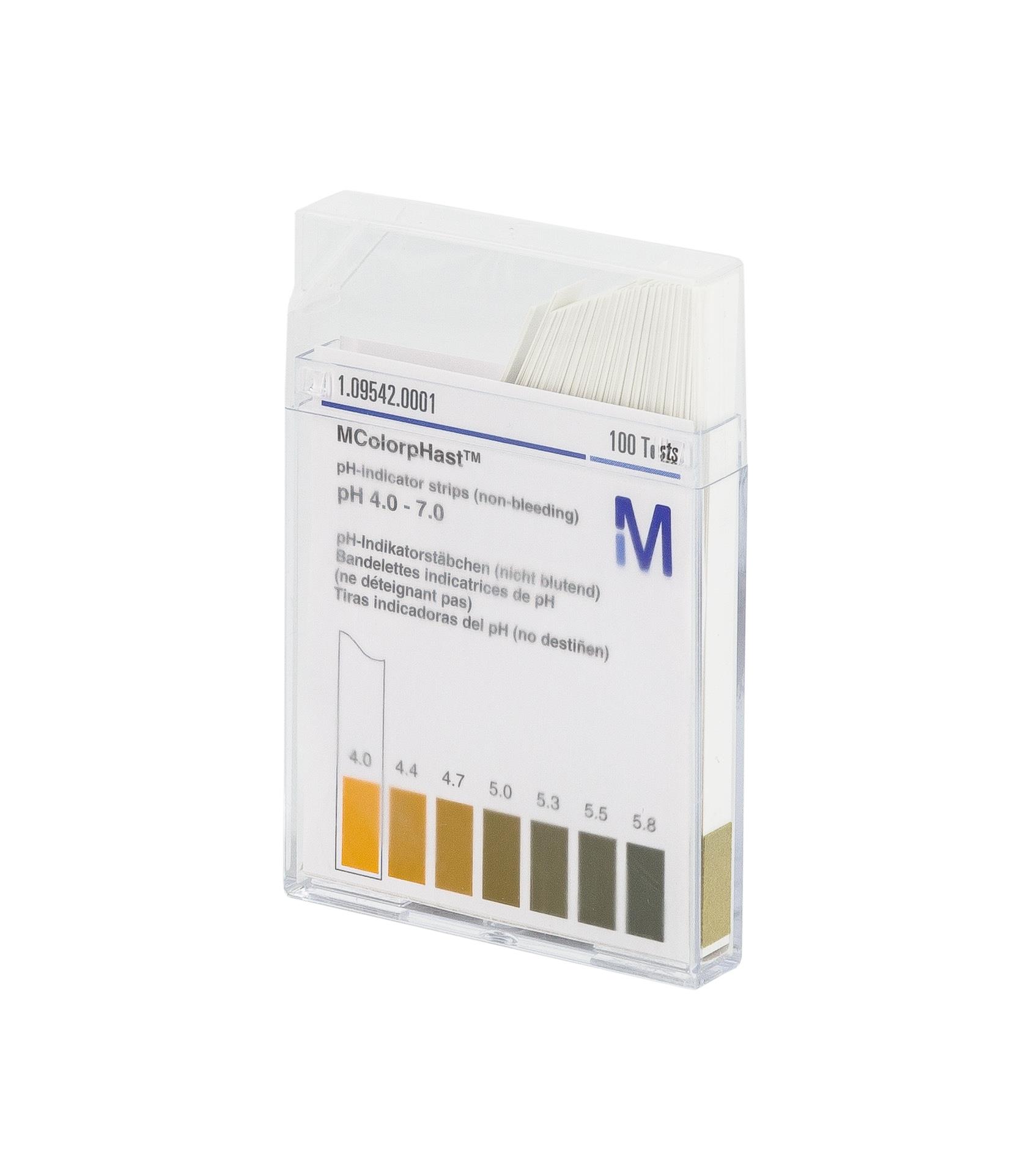 Indikator-Stäbchen pH 4,0 bis 7,0