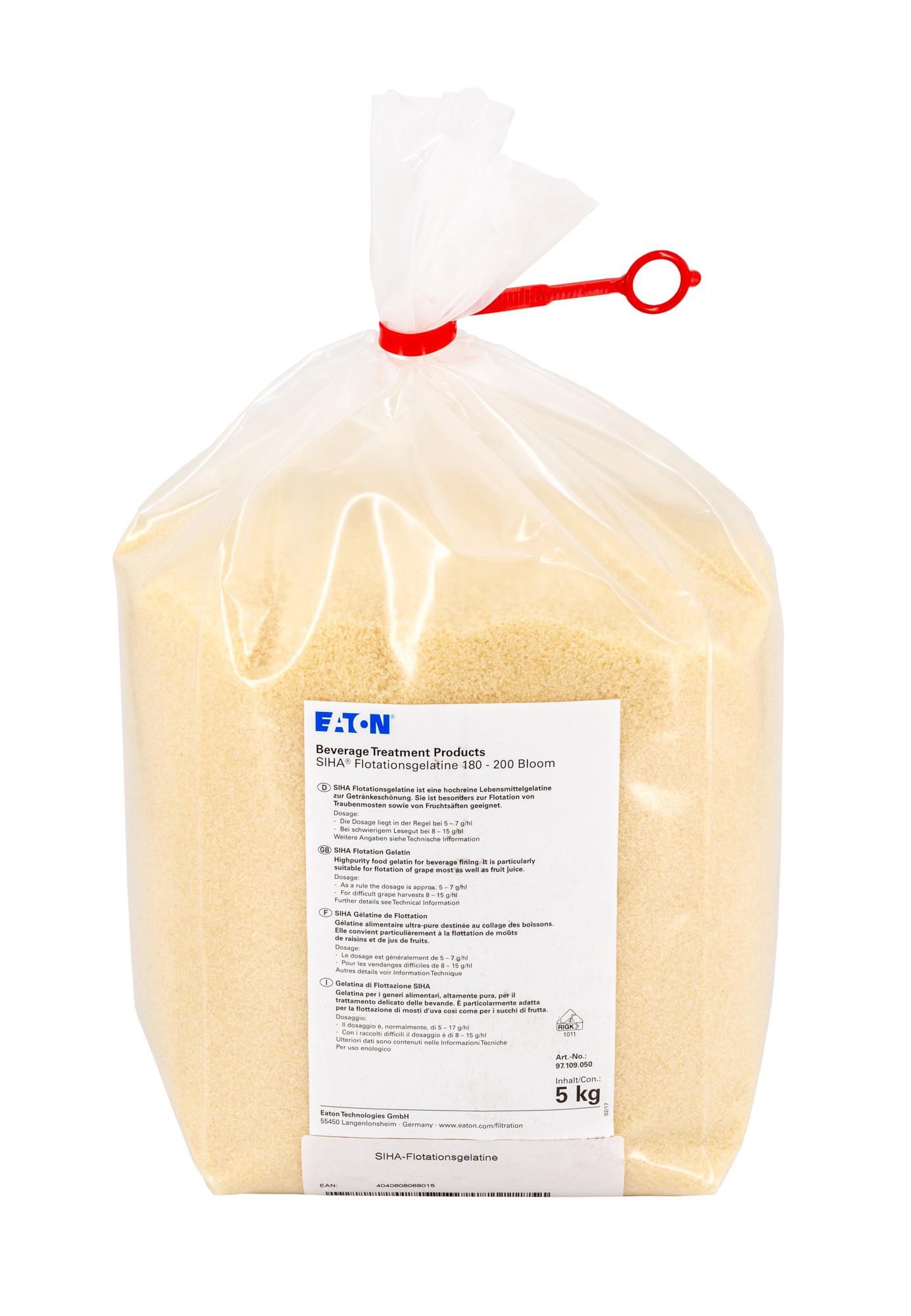 EATON-SIHA Flotationsgelatine  (5 kg)