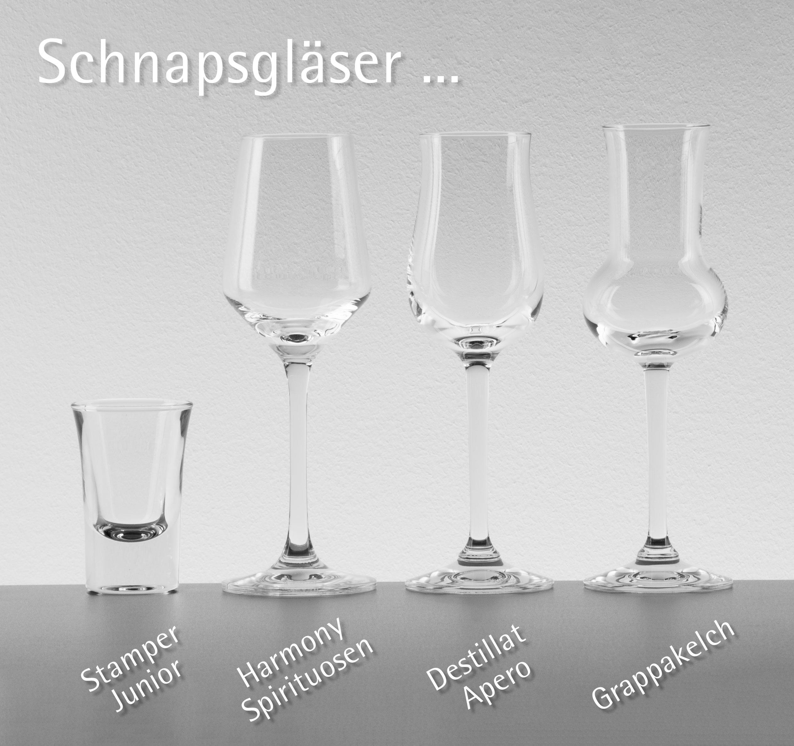 Spirituosenkelch Harmony Eiche 2/4 cl.