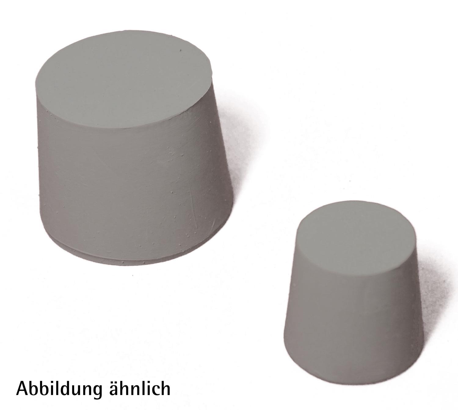 Gummistopfen 125/105-19 mm gerade