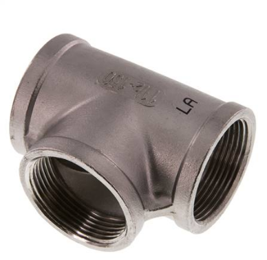 T-Stück 1 1/2¨ 3xIG VA
