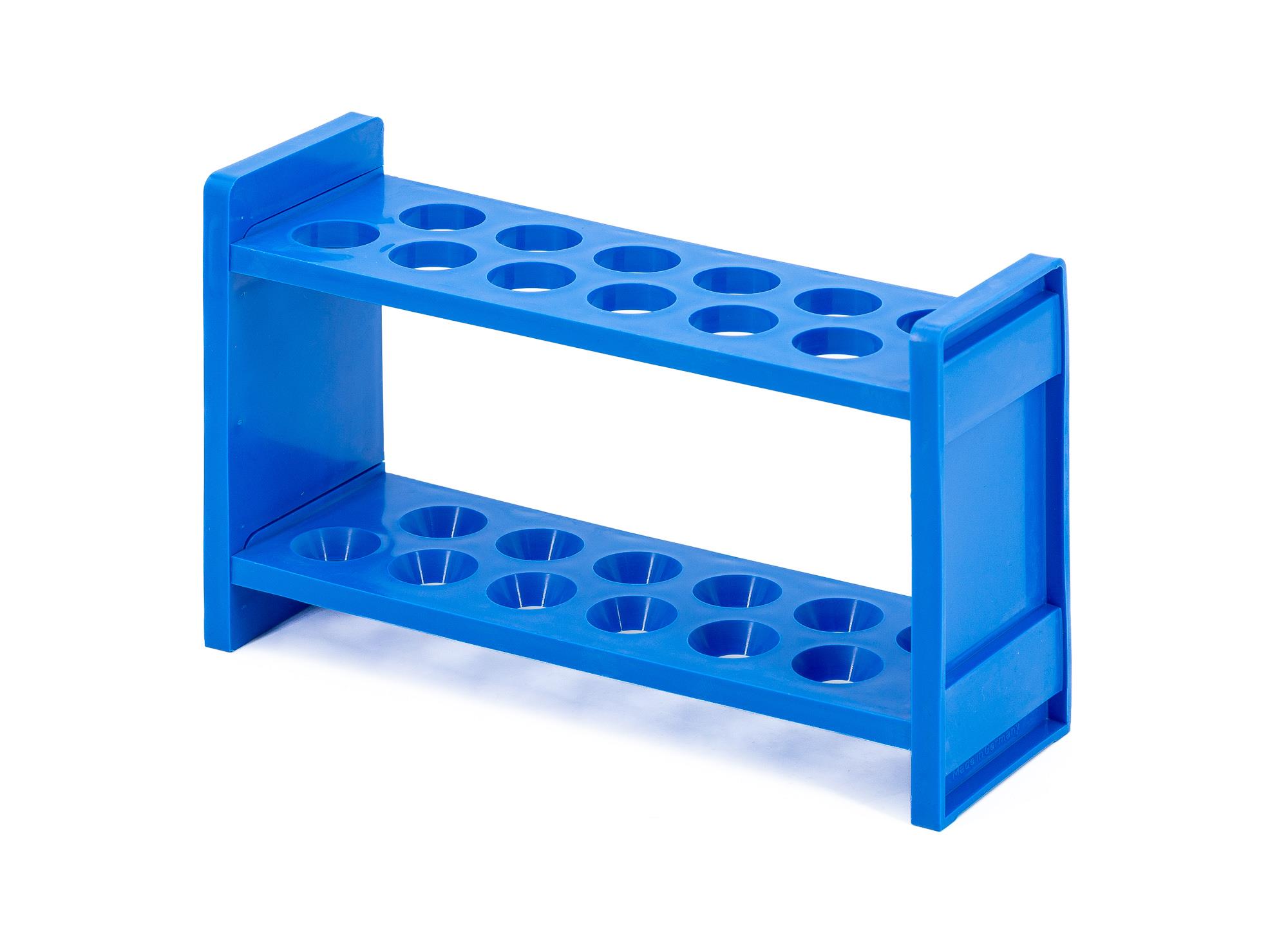Reagenzglasgestell für 12 Gläser