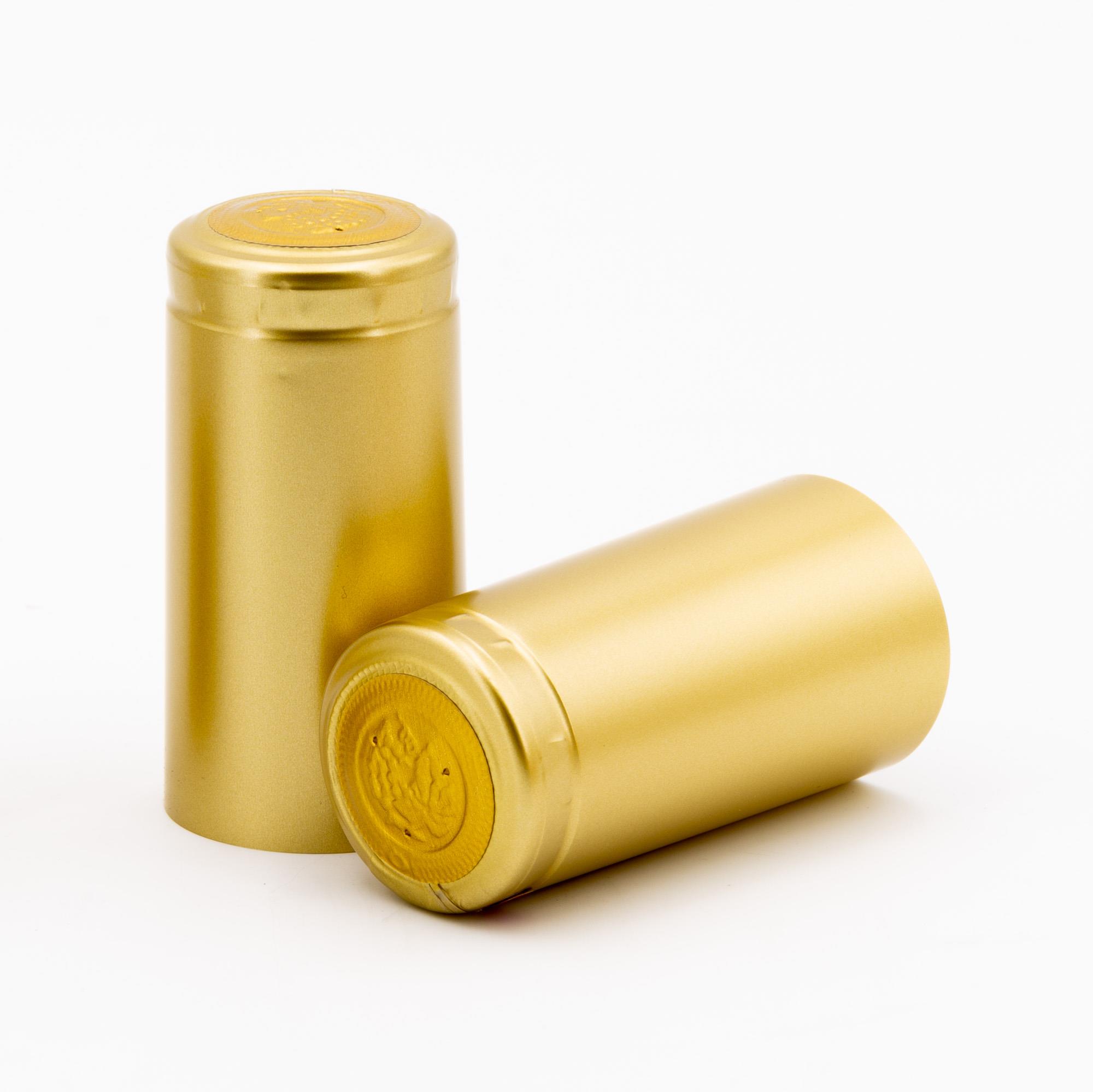Kapsel Kronkork 33x70 Gold Seidenmatt