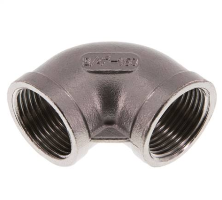 Winkel 90° 3/4¨ 2xIG VA