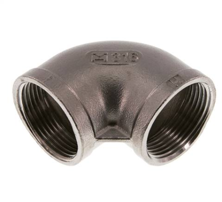 Winkel 90° 1 1/4¨ 2xIG VA