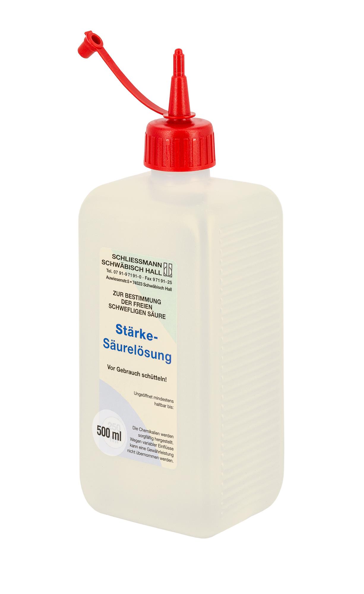 Stärke-Säure-Lösung (500 ml)