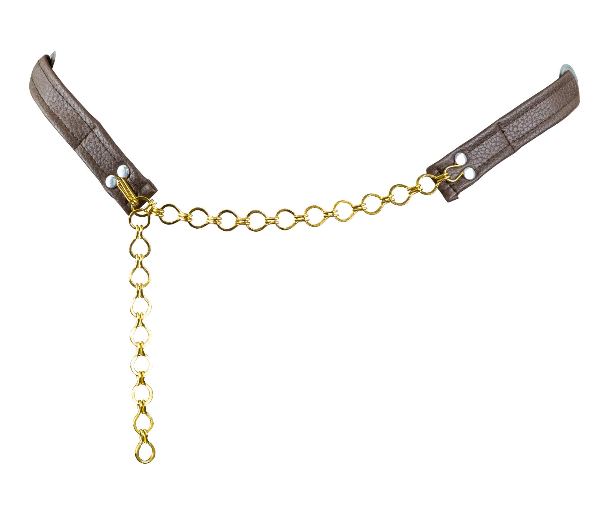 Kellerschürze schmal mit Kette 1,10 m