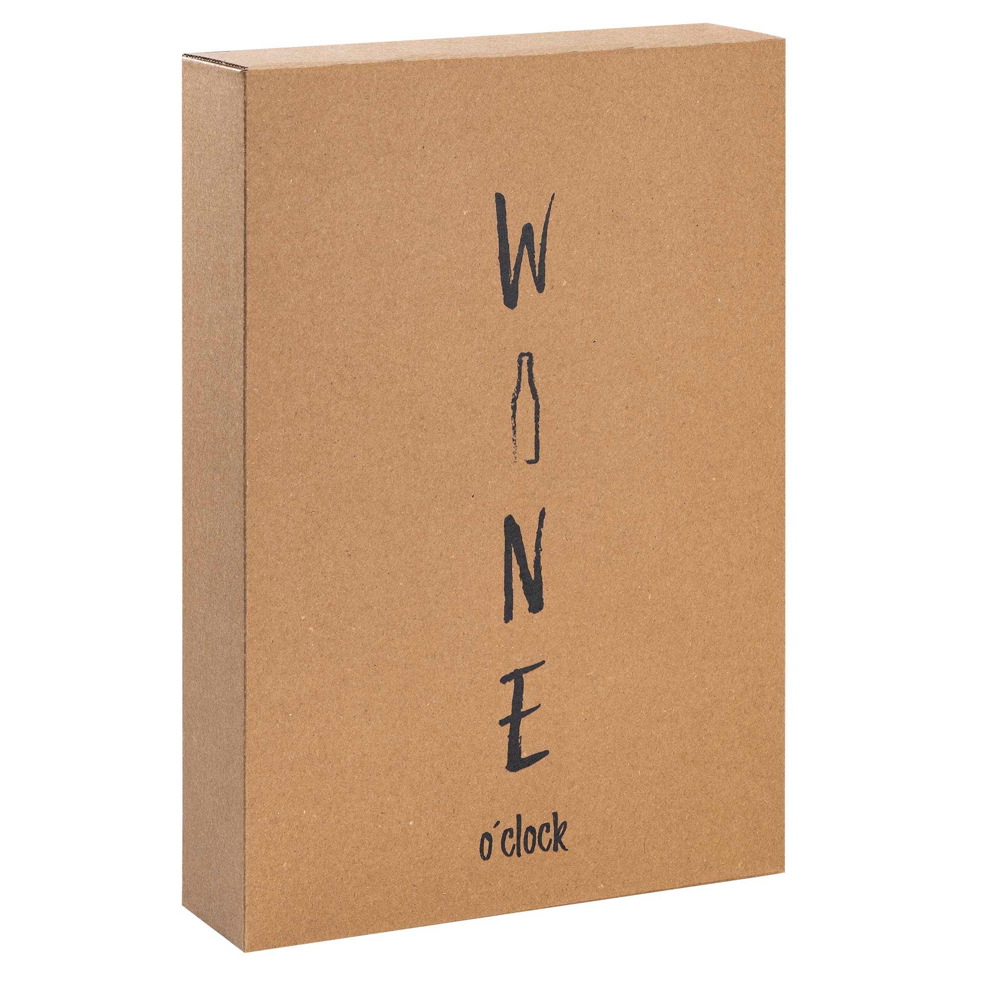 Faltschachtel Wine o‘clock 3 Fl.