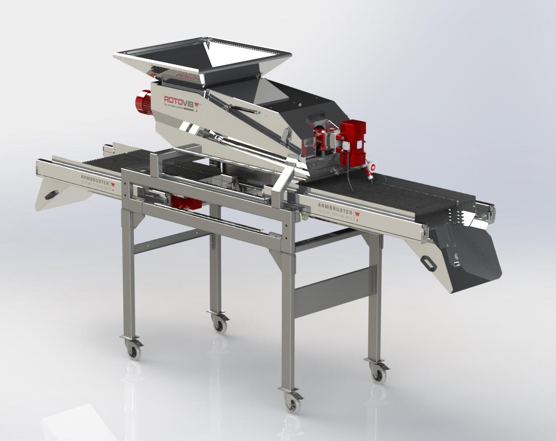 Abbeermaschine Rotovib 10 - 2RS