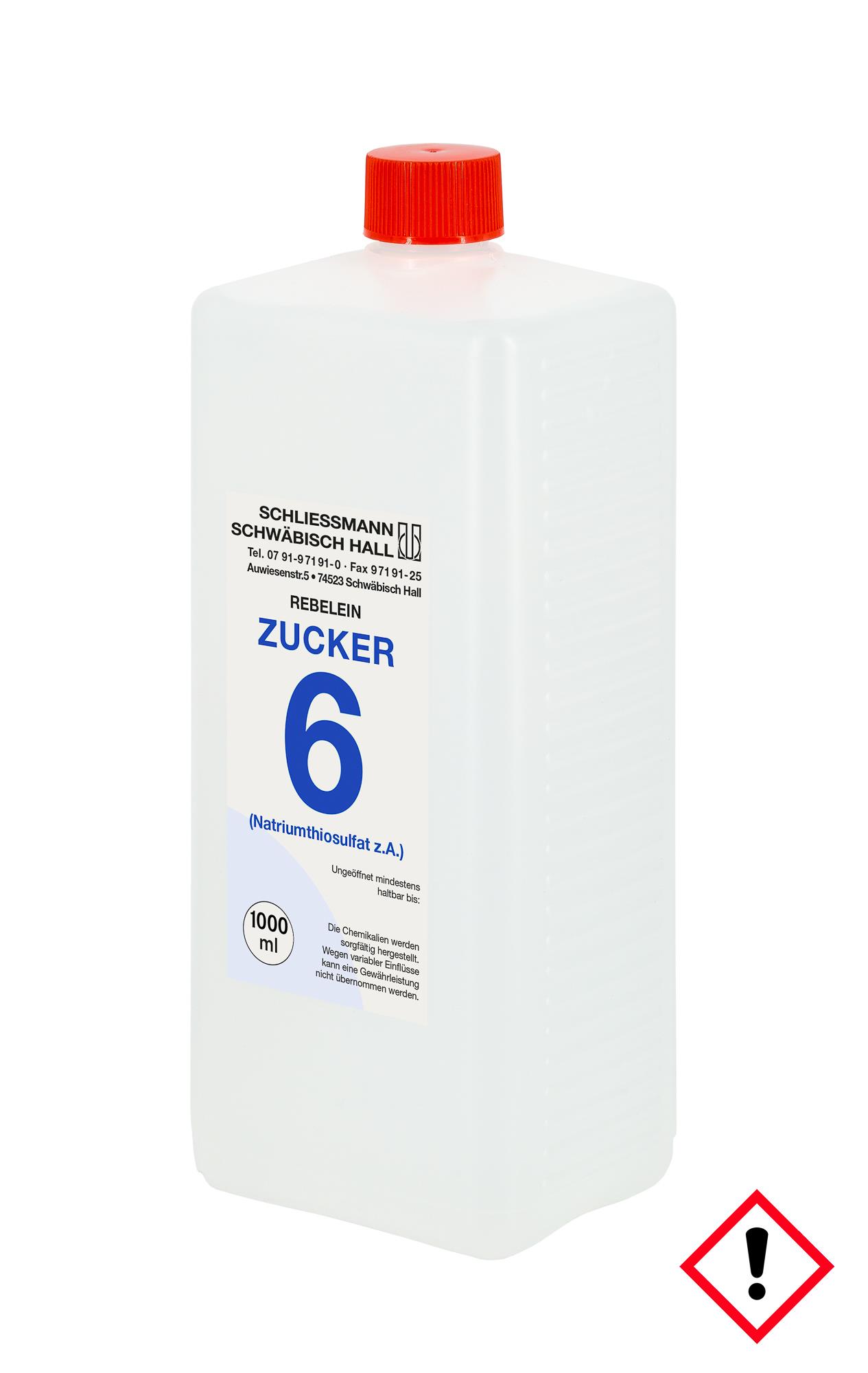 Rebelein-Lösung Zucker 6 (1000 ml)