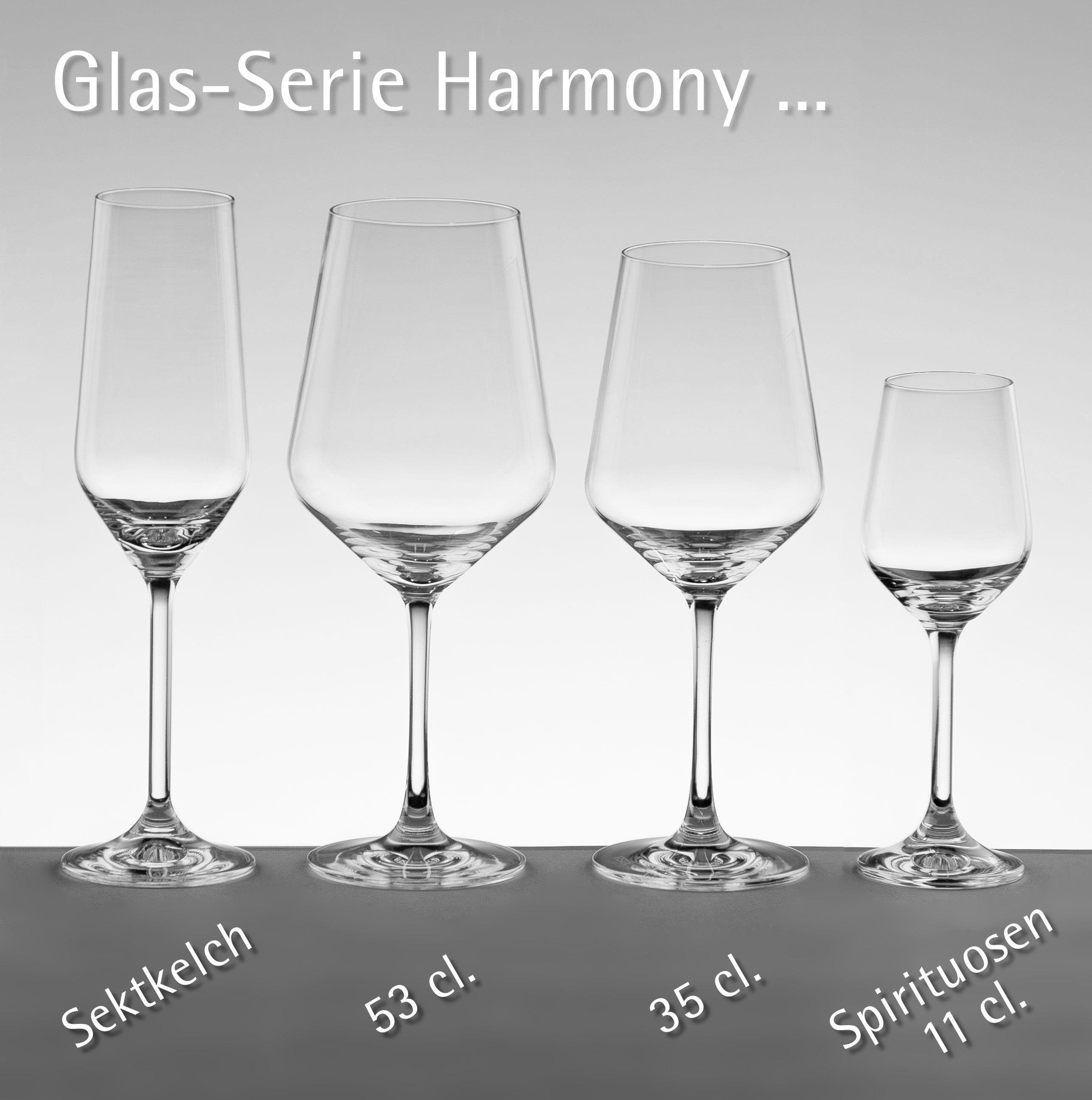 Sektkelch Harmony mit Eiche 0,1 l.