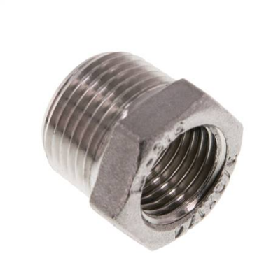 Reduzierstück 1/4¨ IG-3/8¨ AG VA