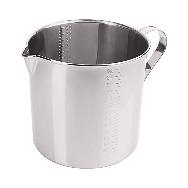 Messbecher Edelstahl-18/10 3200 ml