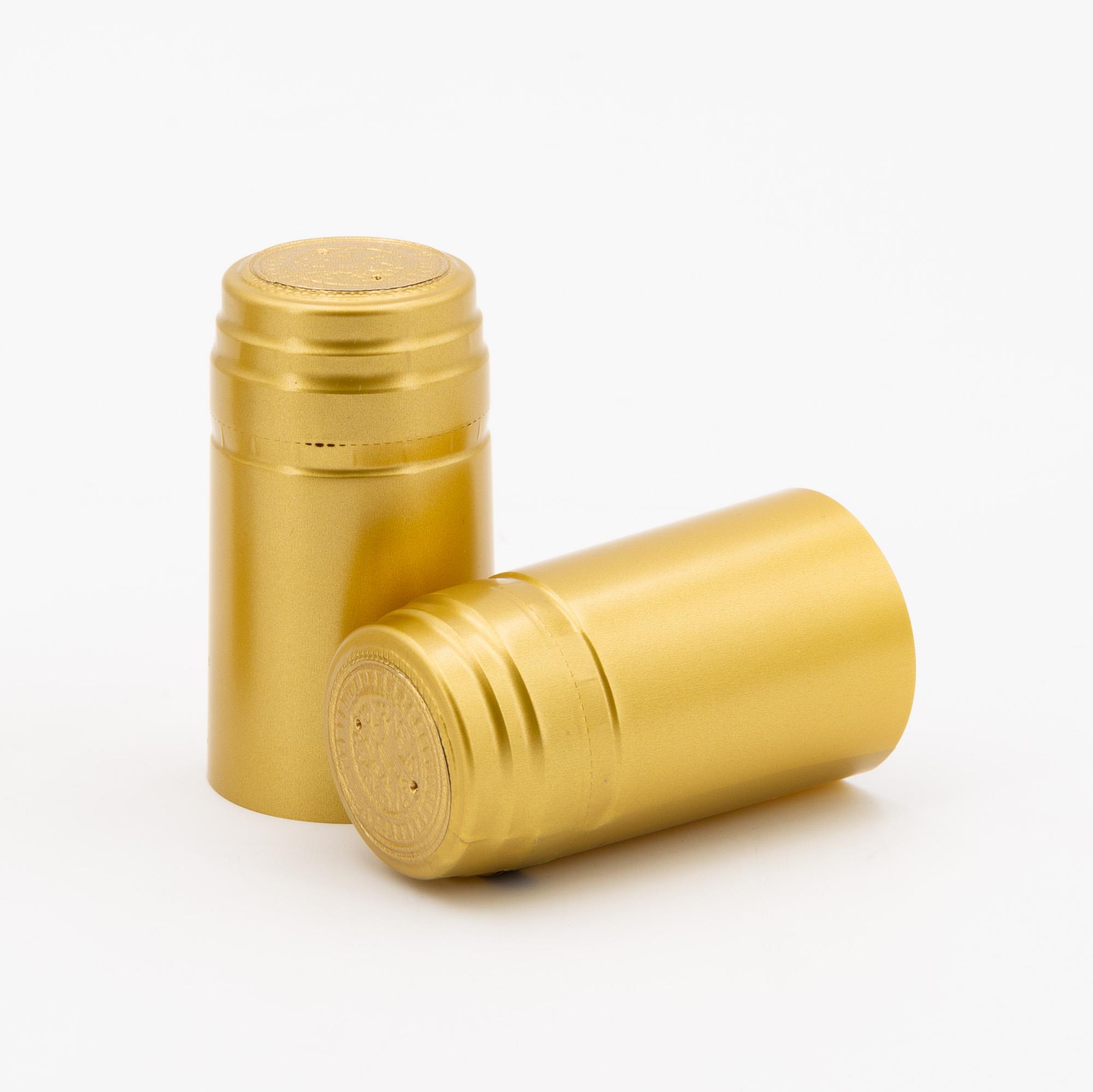Kapseln 31x65 Altgold Metallic
