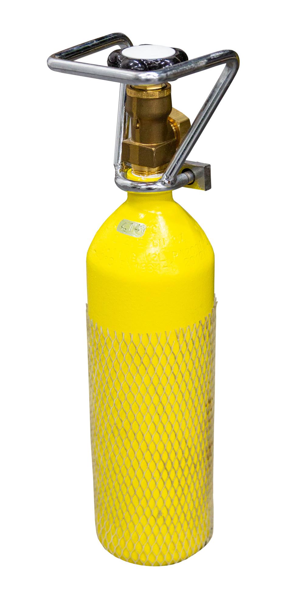 Schwefelflasche 2,5 kg NEU -ungefüllt-
