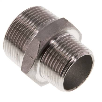 Nippel reduziert 1 1/4¨ AG-1¨ AG VA