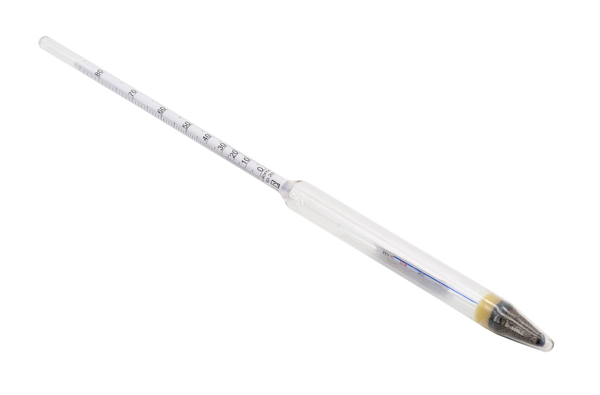 Alkoholometer 0-85:1 % vol MIT Therm.