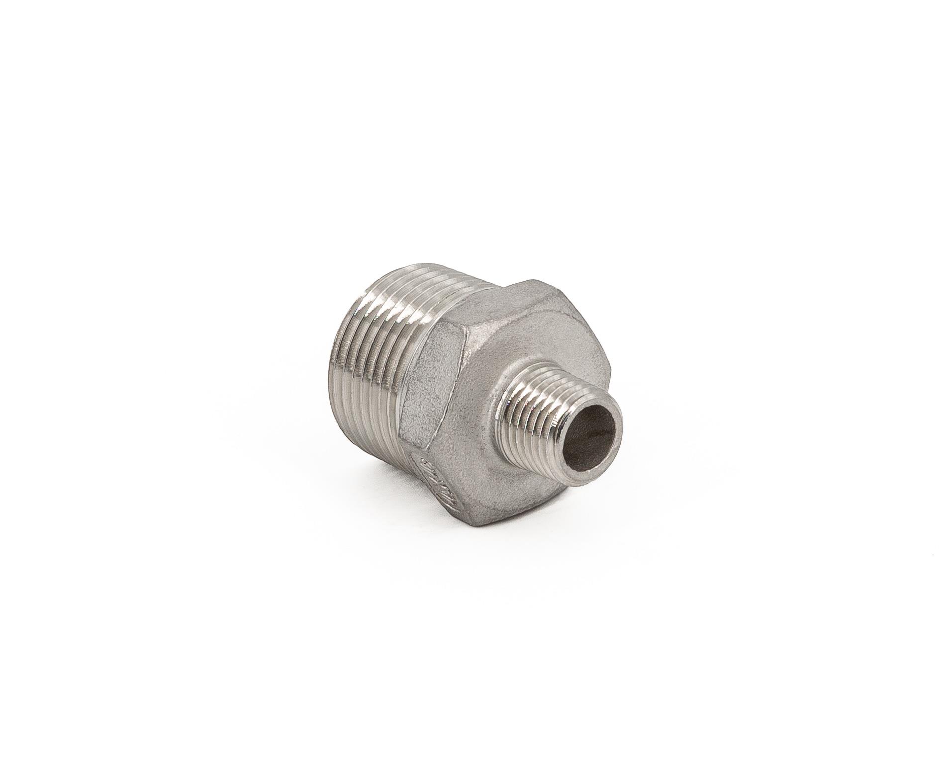 Nippel reduziert 3/4¨ AG-1/4¨ AG VA